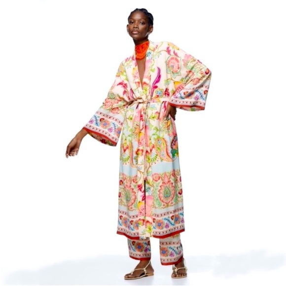 NWT Zara Robe Size S - Picture 2 of 14